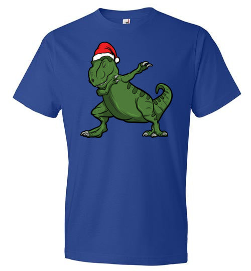 Christmas Dabbing T-Rex