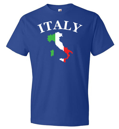 Italy Map Flag