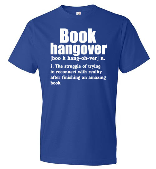 Book Hangover Definition