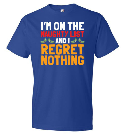 Naughty List Regret Nothing