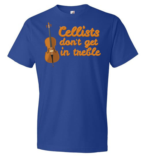 Cellists Don't Get In Treble