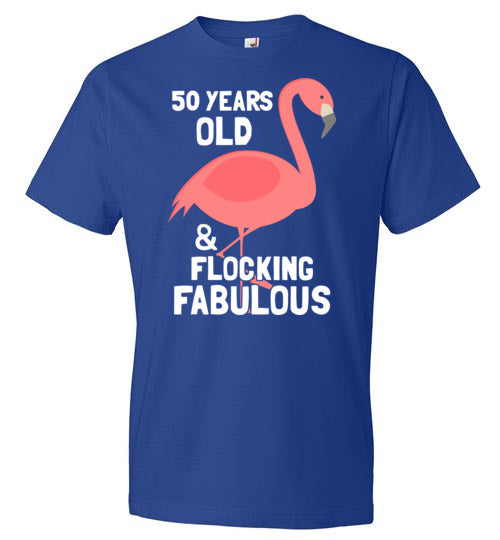 50th Birthday Flamingo Fabulous