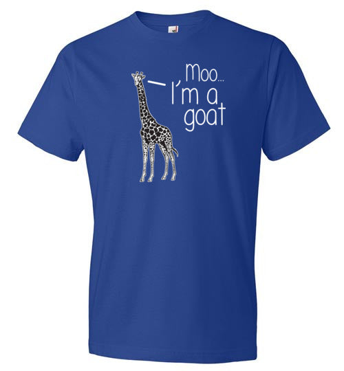 Giraffe Moo I'm A Goat