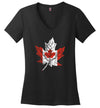 Canadian Maple Leaf V-Neck