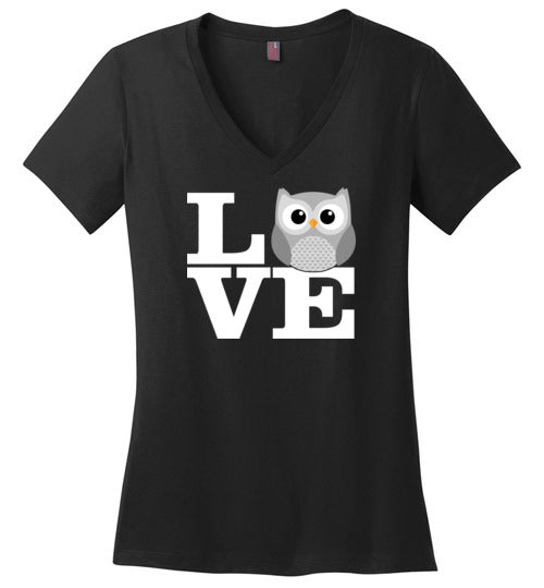 Love Owl V-Neck