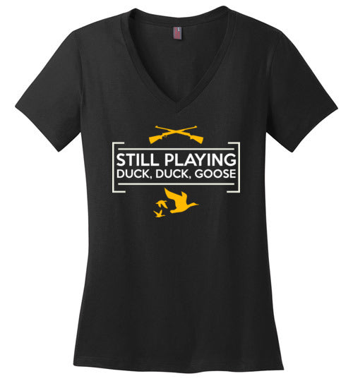 Duck Duck Goose V-Neck