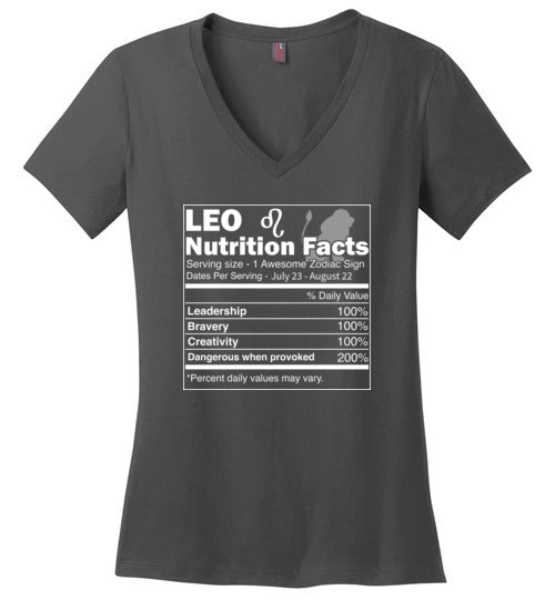 Leo Nutrition Facts V-Neck