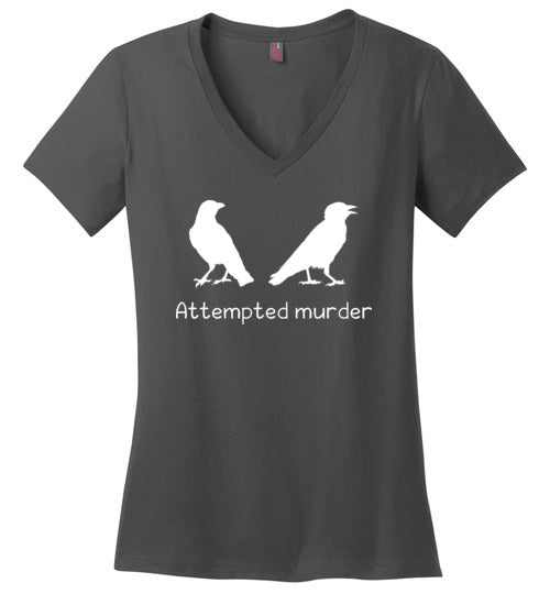 Crows Attempted Murder V-Neck