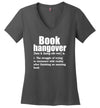 Book Hangover Definition V-Neck