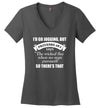 Christian Jogging But Proverbs V-Neck