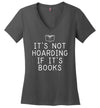 Hoarding Books V-Neck