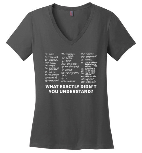 Nurse Shorthand V-Neck