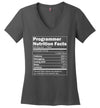 Programmer Nutrition Facts V-Neck