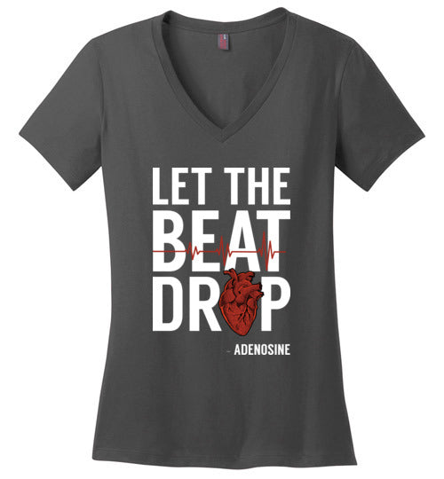 Let The Beat Drop Adenosine V-Neck