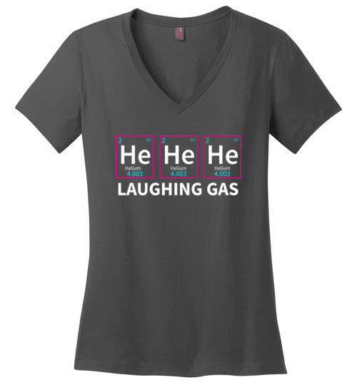 Periodic Table Laughing Gas V-Neck