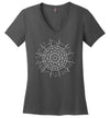 Astrology Constellation Circle V-Neck