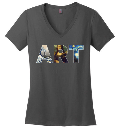 Famous Works of Art V-Neck