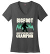 Bigfoot Hide And Seek Champion V-Neck