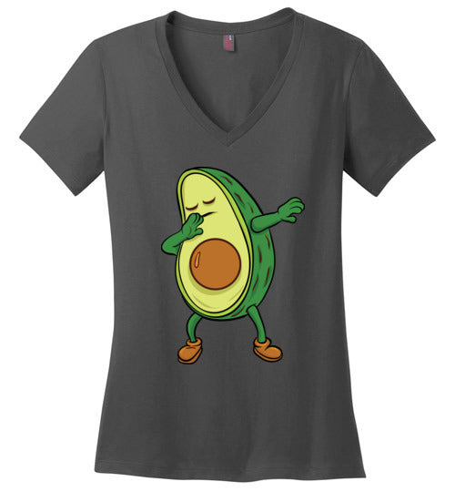 Dabbing Avocado V-Neck