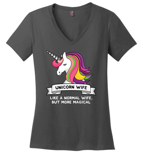 Magical Unicorn Wife V-Neck