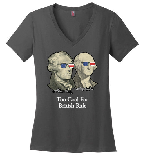 Too Cool For British Rule V-Neck
