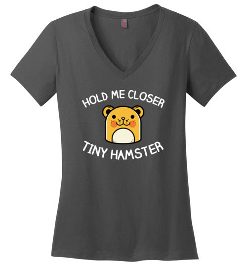 Hold Me Closer Tiny Hamster V-Neck