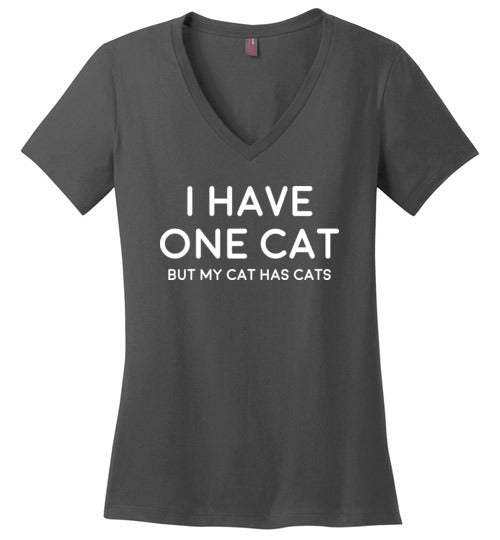 Have One Cat V-Neck