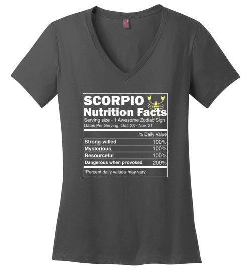 Scorpio Nutrition Facts V-Neck