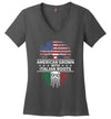 American Grown Italian Roots V-Neck