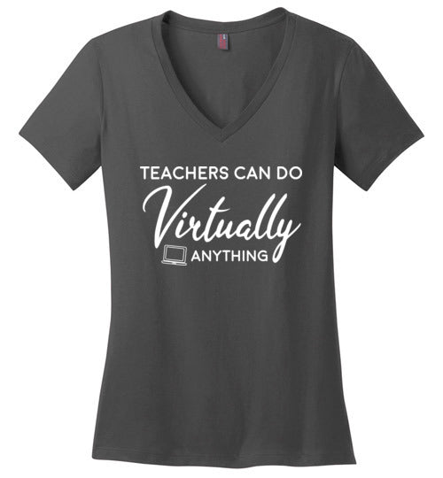 Teachers Can Do Anything V-Neck
