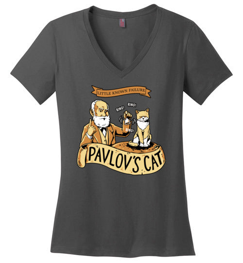 Pavlov's Cat V-Neck