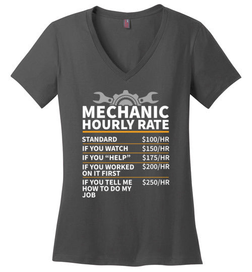 Mechanic Hourly V-Neck