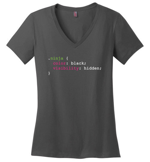 Ninja CSS Coding V-Neck