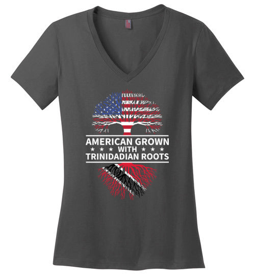 American Grown Trinidadian Roots V-Neck