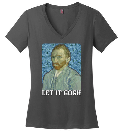 Van Gogh Let It Gogh V-Neck