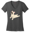 French Bulldog Yoga V-Neck