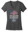 American Grown Belizean Roots V-Neck