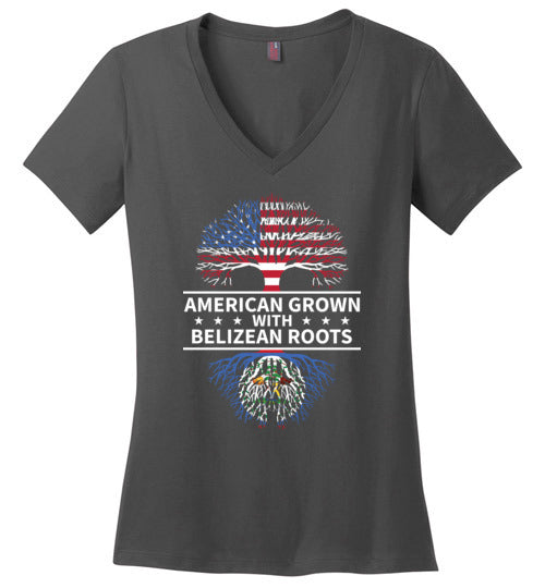 American Grown Belizean Roots V-Neck