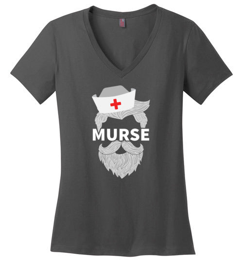 Murse Male Nurse V-Neck