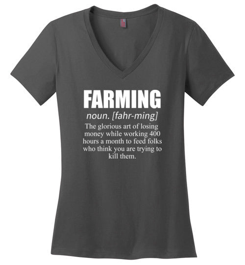 Farming Definition V-Neck