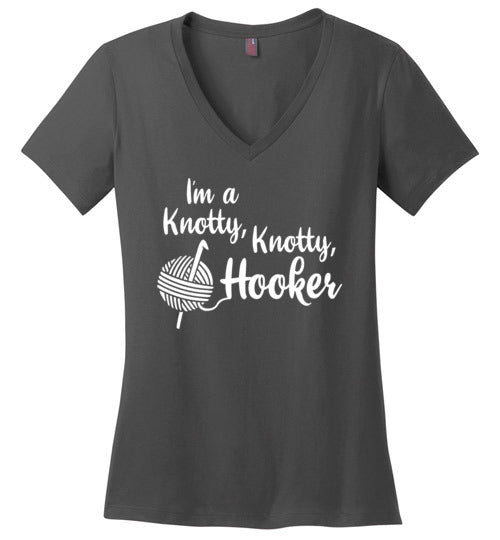 Knotty Knotty Hooker V-Neck