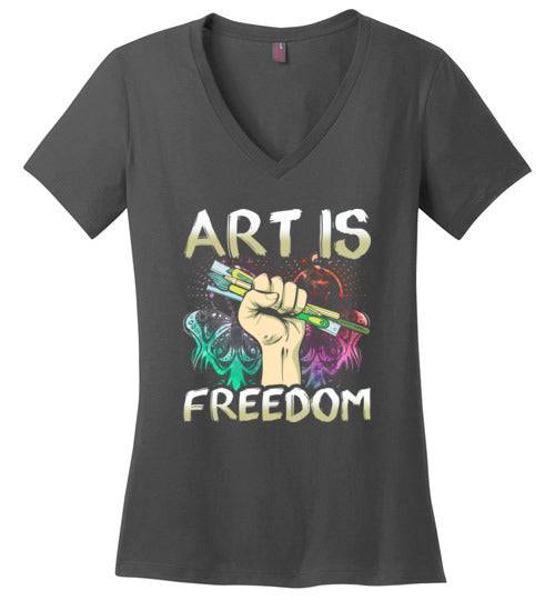 Art Is Freedom V-Neck