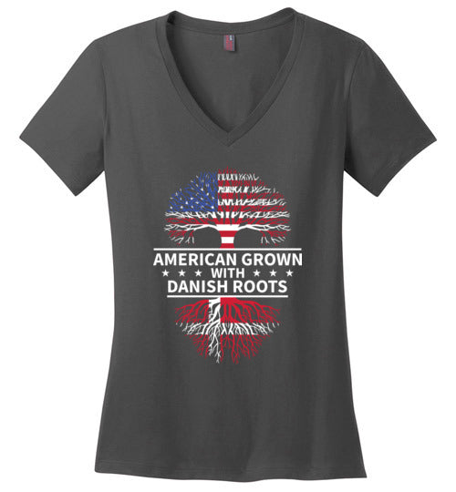 American Grown With Danish Roots V-Neck
