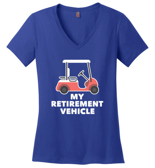 Golf Retirement Vehicle V-Neck