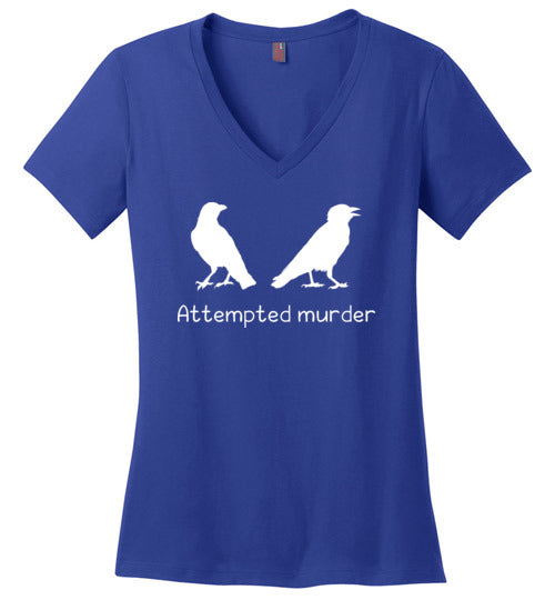 Crows Attempted Murder V-Neck