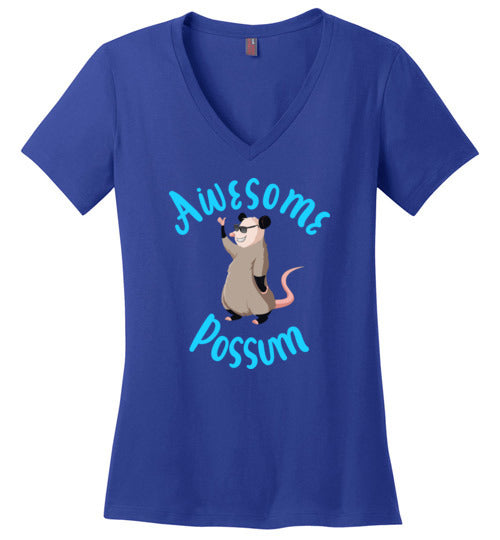 Awesome Possum V-Neck