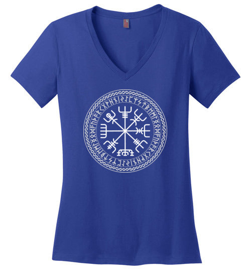 Viking Compass V-Neck