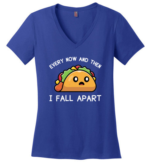 Taco Fall Apart V-Neck