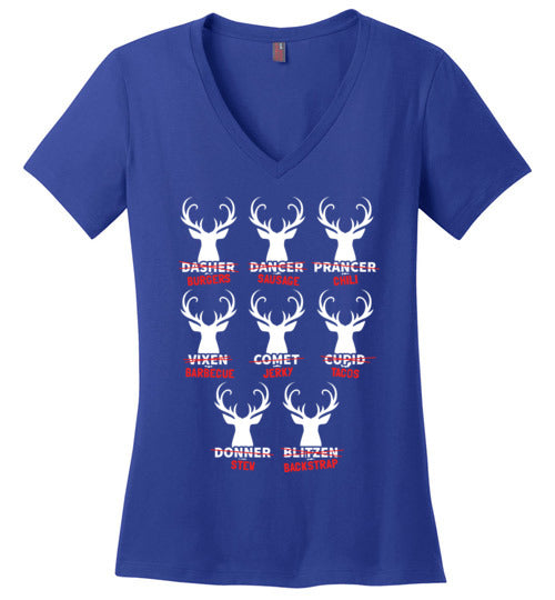 Reindeer Hunter V-Neck