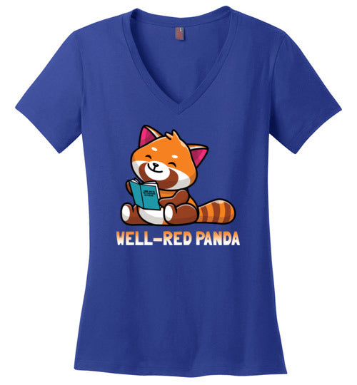 Well Red Panda V-Neck